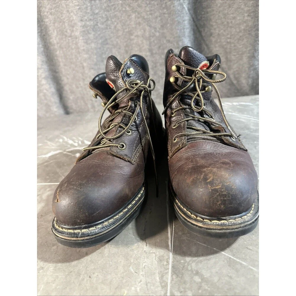 Red Wing Irish Setter Work Boots 83603 Oil And Slip Resistant Mens 9.5 D B15